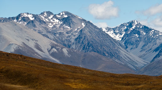 Ben Ohau Range westlich des Lake Pukaki