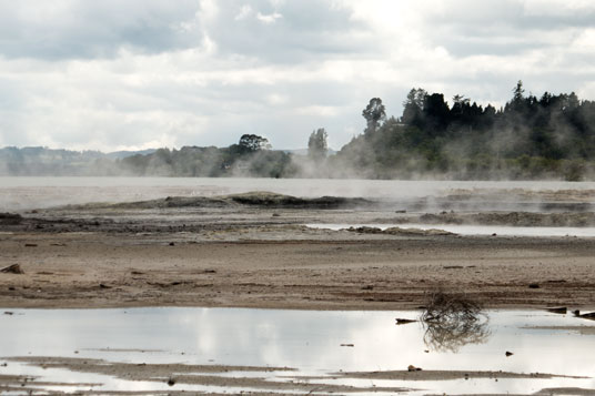 Heisse Quellen am Lake Rotorua