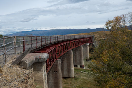 Brücke über den Manuherikia River