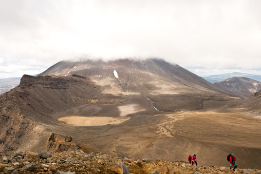 South Crater vor Mount Ngauruhoe