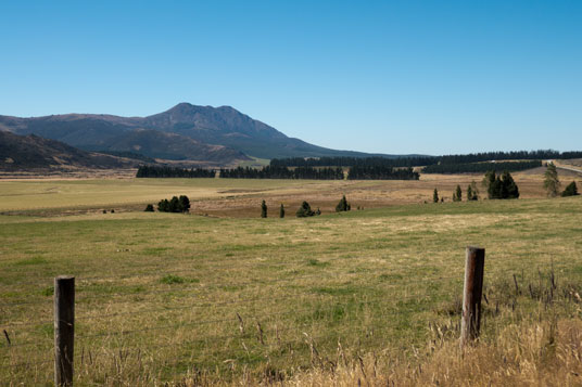 Farmland an der Centre Hill Road