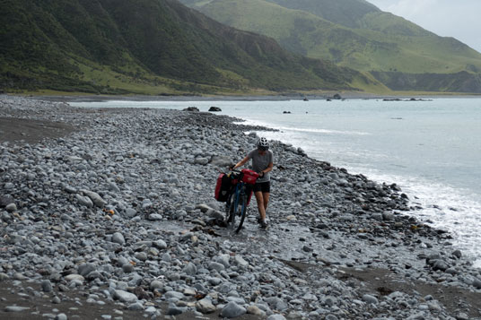 Rimutaka Cycle Way beim Mukamukaiti Stream