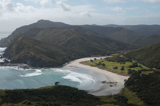 Tapotupotu Bay und Campsite