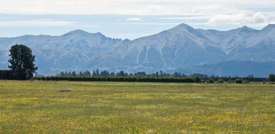 Berge nordwestlich von Sheffield