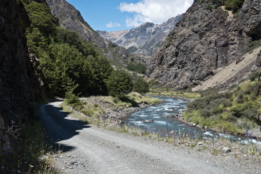 Rainbow Trail in der Wairau Gorge