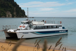 Wassertaxi in Totaranui