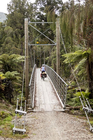 West Coast Wilderness Trail hinter Cowboy Paradise