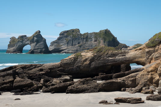 Wharariki Beach