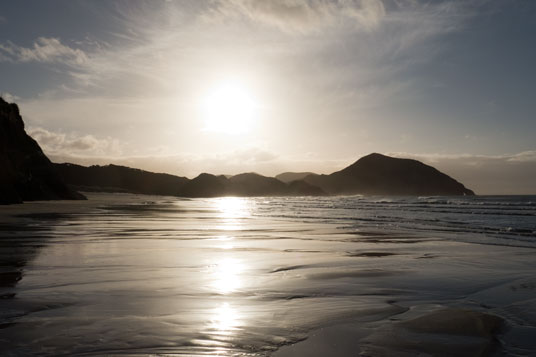 Wharariki Beach