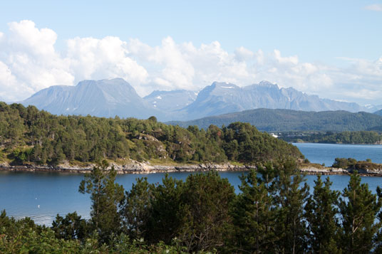 Ellingsøyfjord bei Ålesund