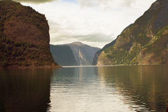 Aurlandsfjord, Norwegen