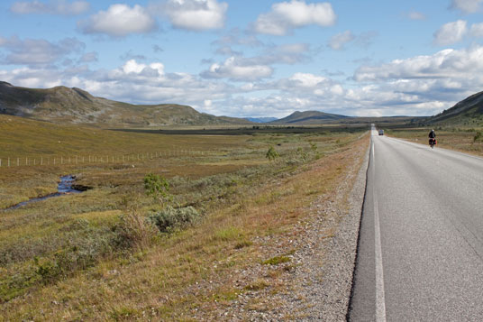 E6 im Sennalandet, Norwegen