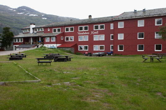 Hotel Vatnahalsen. Norwegen