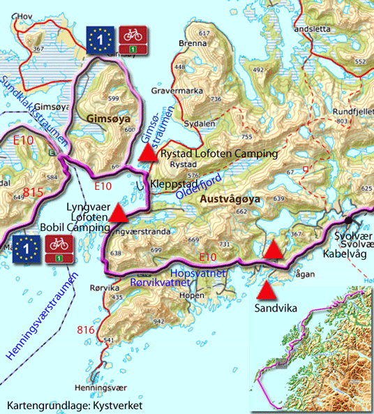 Olderfjord, Lofoten