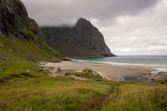 Bild: Nördlicher Strand der Kvalvika