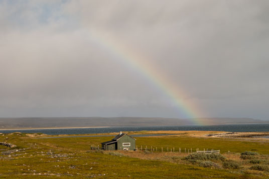 Bild: Hütte bei Kommagnes