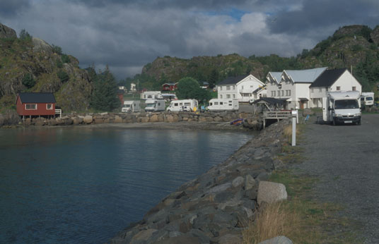 Campingplatz Sandvika, Lofoten