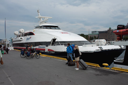 Schnellboot von Bergen nach Selje