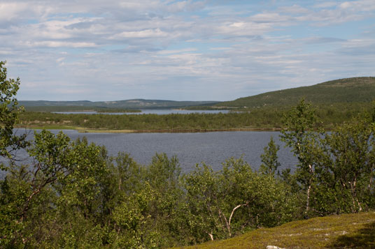 Der See Garggoluoppal, Norwegen