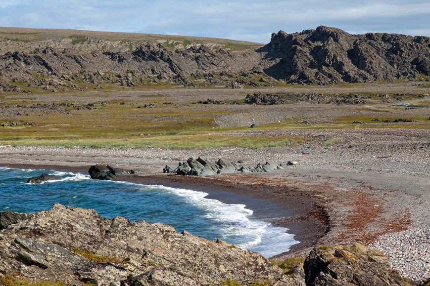 Naturzeltstelle kurz vor Prestnæringen, Norwegen