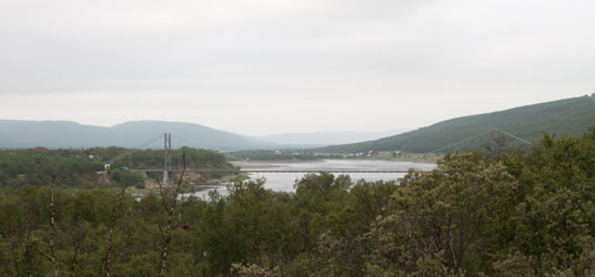 Tana bru. Norwegen