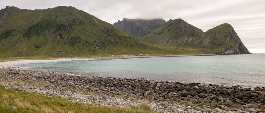 Bild: Strand von Unstad