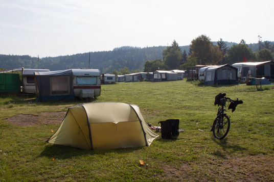 Campingplatz bei Vranov