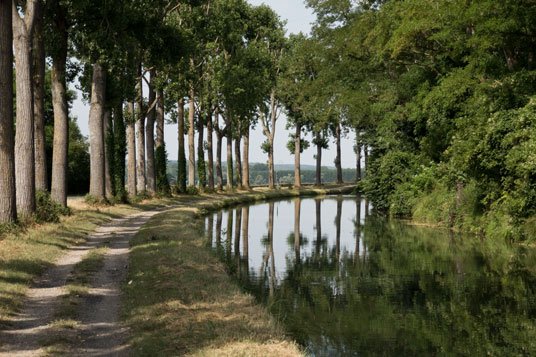 Canal de l’Ourcq westlich von Charmentray