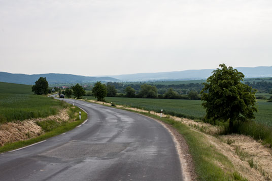 Paneuropa-Radweg zwischen Hořovice und Lochovice