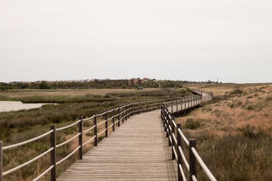 Eurovelo 1 zwischen Armação und Albufeira