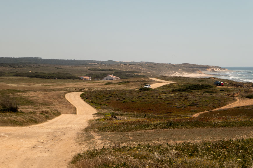 Piste südlich von Porto Covo