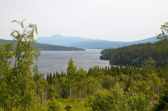 Der See Hetögeln, Schweden