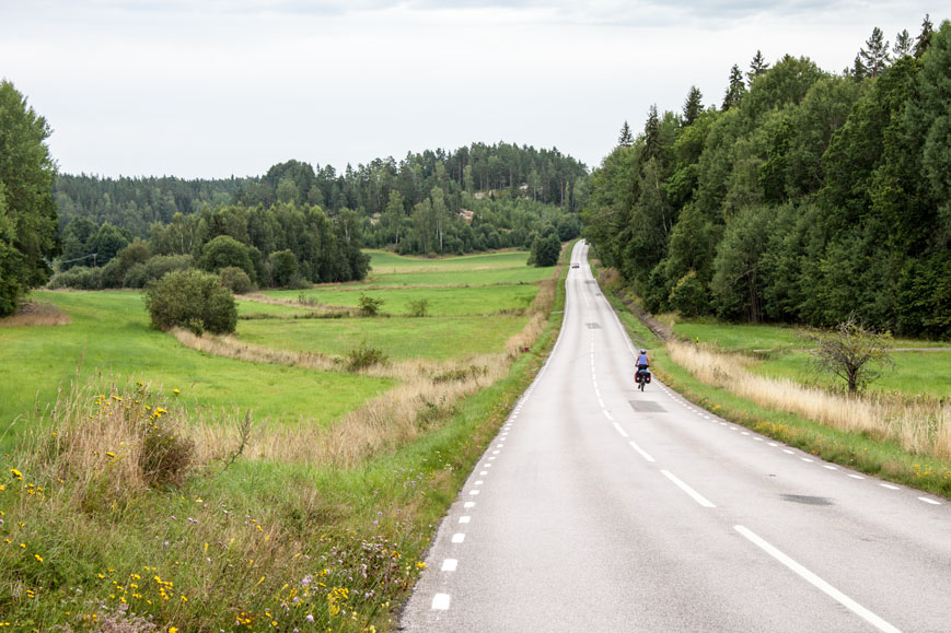 Vier Kilometer südlich von Valdemarsvik, Schweden