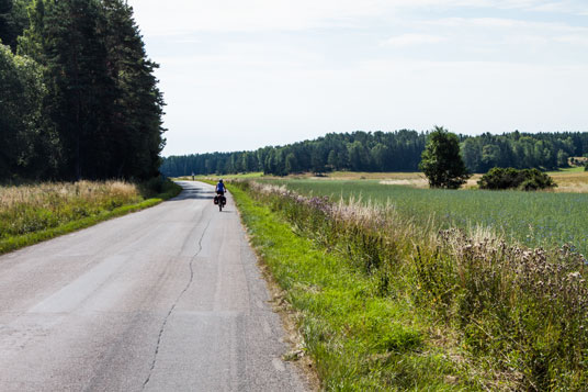 Källviksvägen, Schweden