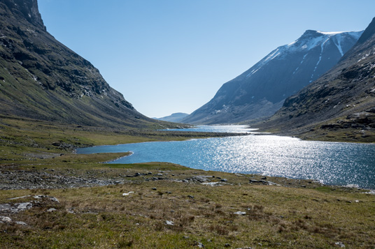 Njåtjosvagge mit dem Kaska Njåtjosjaure