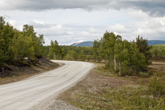 Höhe 852 Meter hinter Funäsdalen