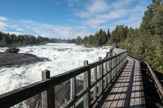 Storforsen. Schweden