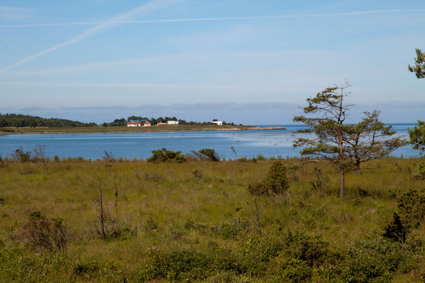 Meeresbucht 3 Kilometer südlich von Frillesås