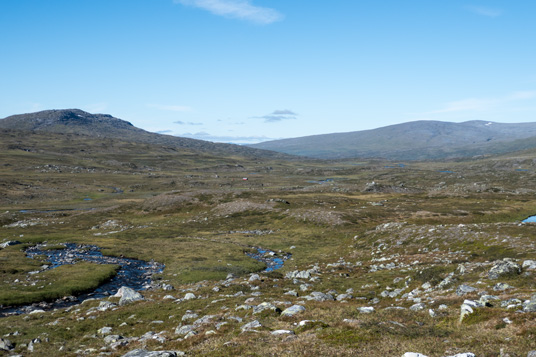 Route der Wanderung vom Lulep Njåtjosjaure zum Alkajaure