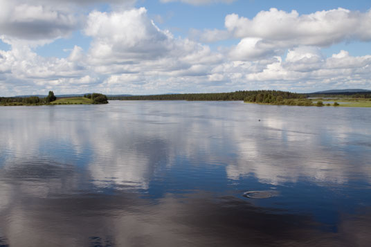 Torneälven bei Vittangi, Schweden