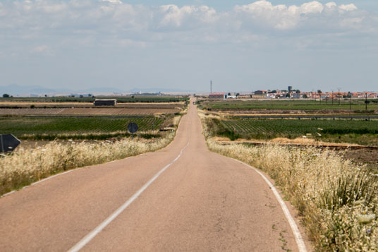 8 km südlich von Miajadas auf dem Eurovelo 1