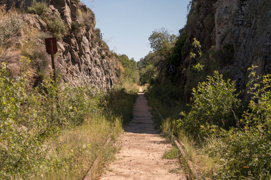 Bahntrassenweg Via Verde de la Plata nördlich von Béjar