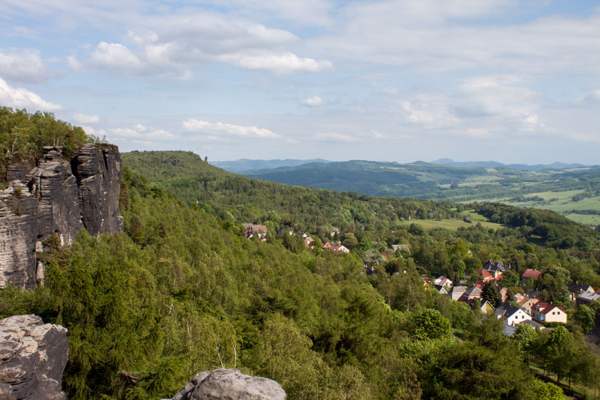 Tyssauer Wände bei Tisá, Tschechien