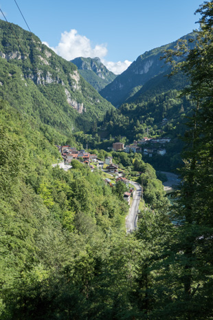 Blick auf Gorna, 613 km ab Start