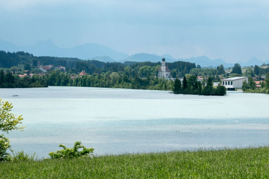 Lechbruck am Lechstausee, 156 km ab Donauwörth