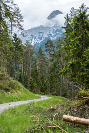 Aufstieg zum Fernpass, 222,3 km ab Donauwörth