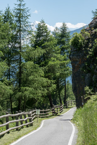 Via Claudia Augusta südlich vom Haidersee, 346 km ab Donauwörth