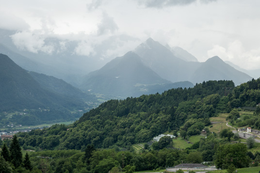 Östlich von Samone, 580,6 km ab Start